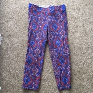 Paisley Capri Pants
